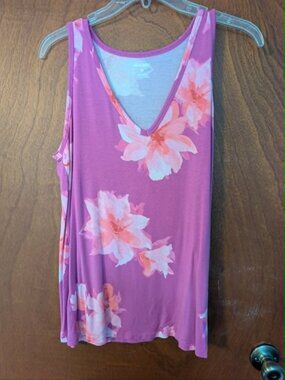 Summer Floral Tank Top